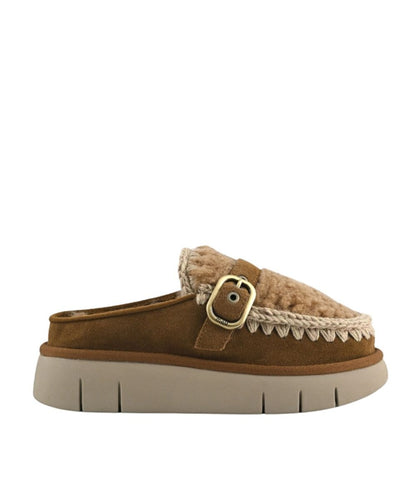 MOU Sabot Bounce Clog in Montone MU.FW531028A Cognac