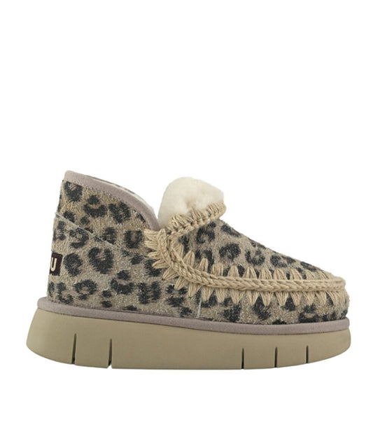 MOU Sneaker Eskimo Bounce in Fantasia Leopardata MU.FW531018R Beige