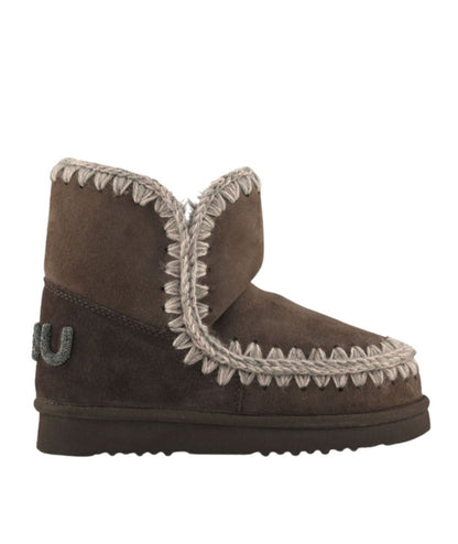 MOU Stivale Eskimo 18 Glitter Logo MU.FW101050A Marrone