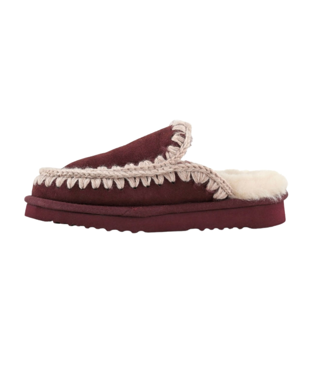 MOU Eskimo Slipper in Montone MU.FW101125A Rosso