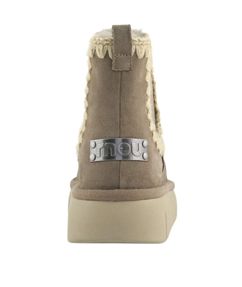 MOU Stivale Bounce Chelsea Boot in Suede MU.FW531037A Grigio