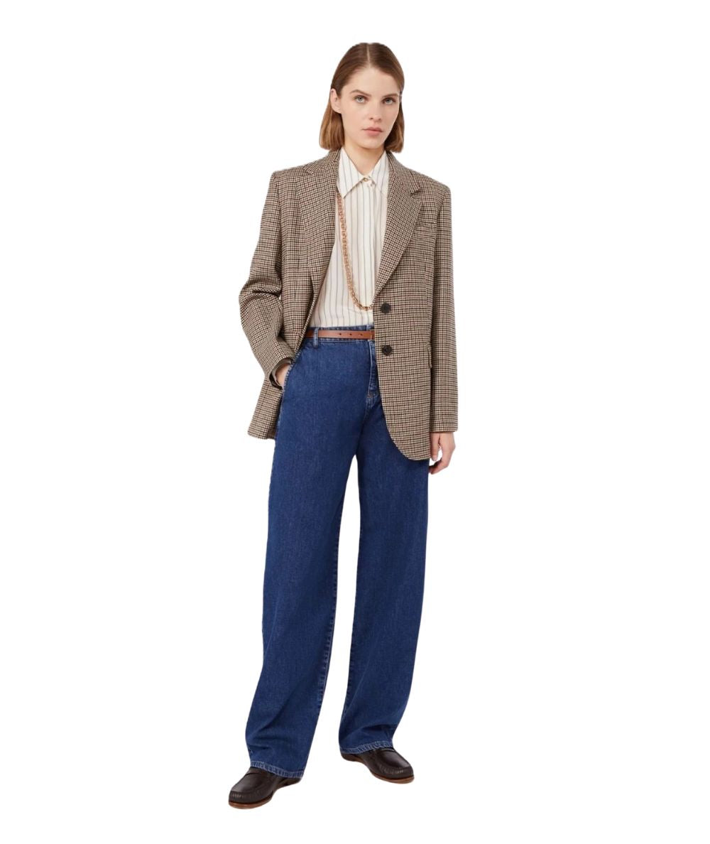 Max Mara Studio Blazer Oversize Pied de Poule SALICE
