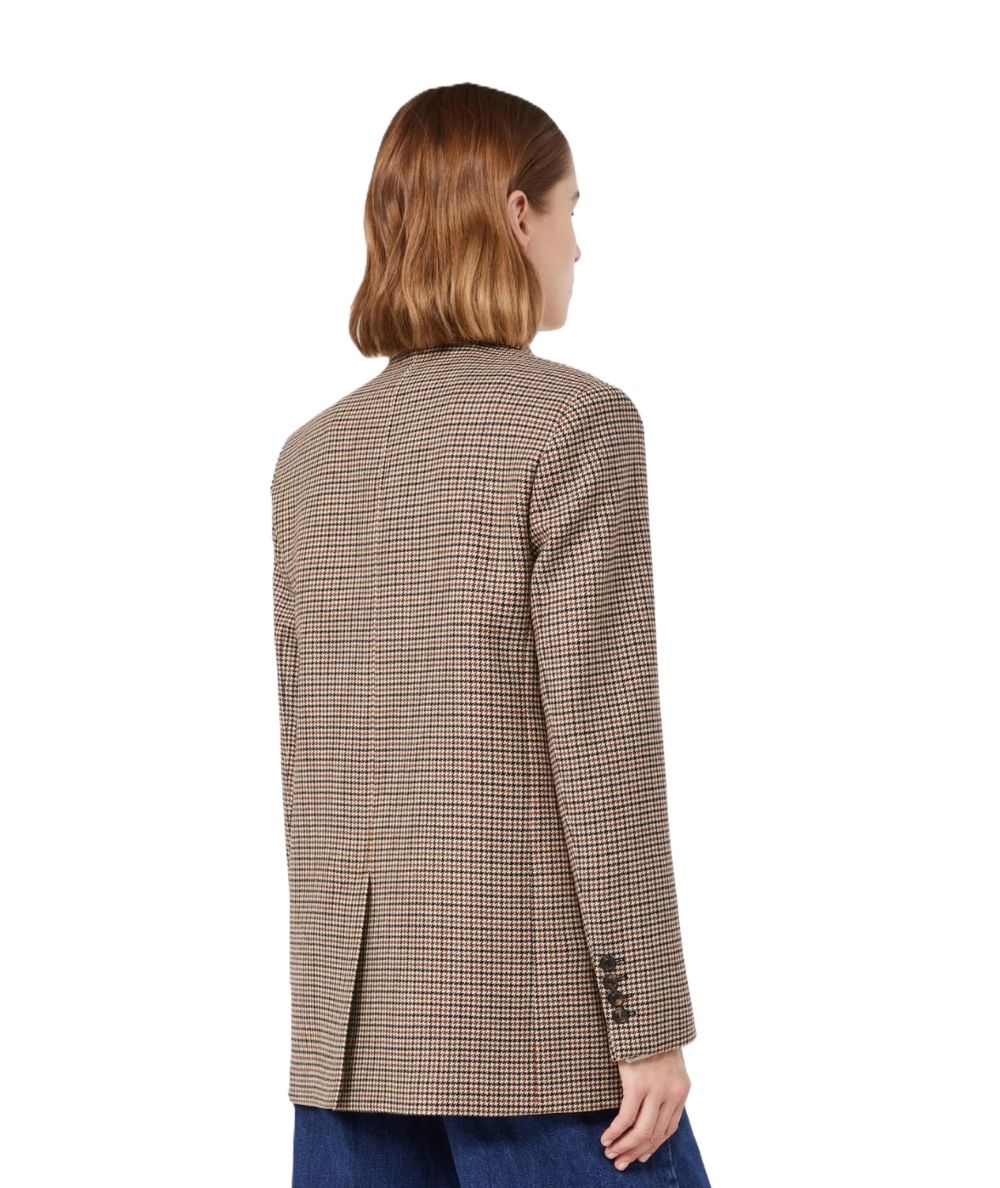 Max Mara Studio Blazer Oversize Pied de Poule SALICE