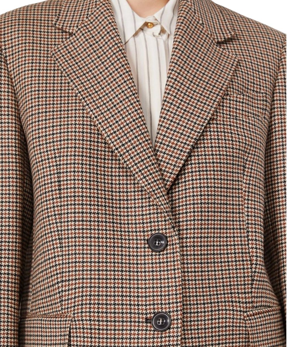 Max Mara Studio Blazer Oversize Pied de Poule SALICE