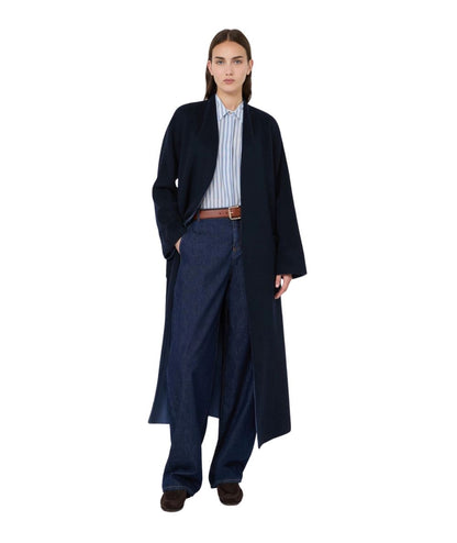 Max Mara Studio Jeans CONICO Barrel Fit Blu Scuro