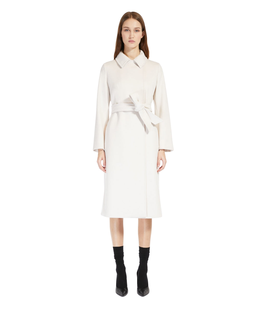 Max Mara Cappotto a Vestaglia in Lana BCOLLAG Beige
