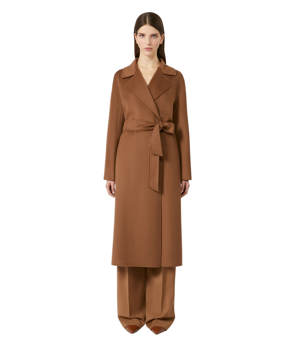 Max Mara Cappotto in Doppio Drap CLES Nocciola