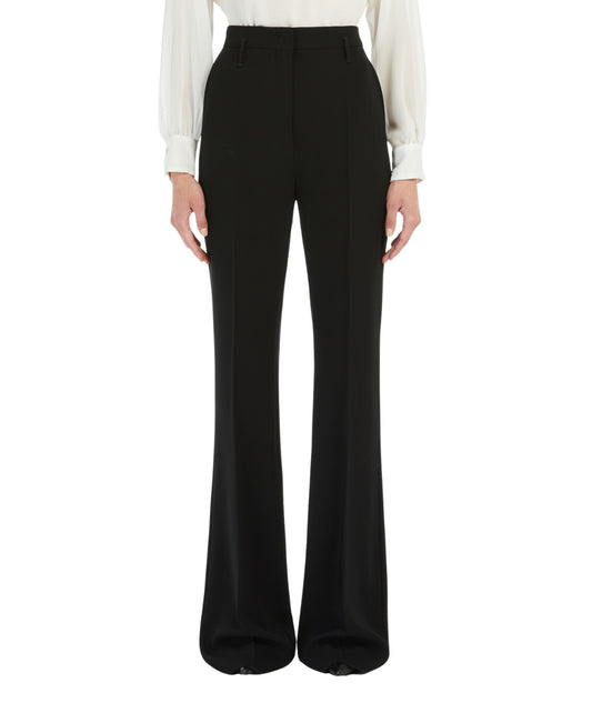 Max Mara Pantalone in Cady ALABAMA Nero