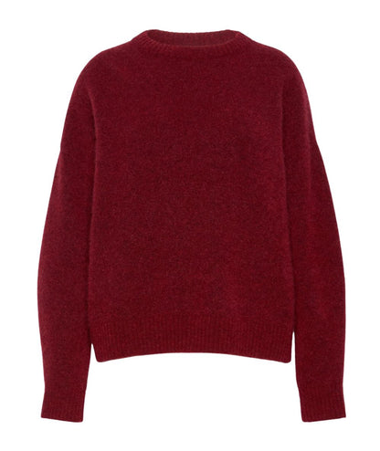 Max Mara Weekend Maglione in Misto Alpaca TUONO Bordeaux