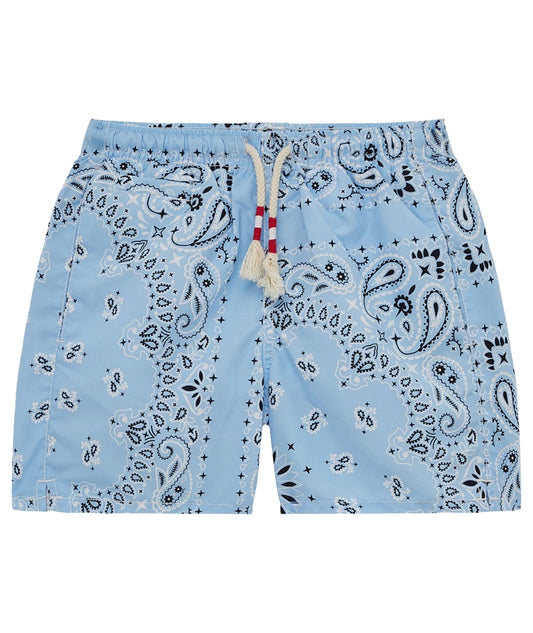 Mc2 Saint Barth Boxer da Mare con Coulisse Caprese Jr Azzurro