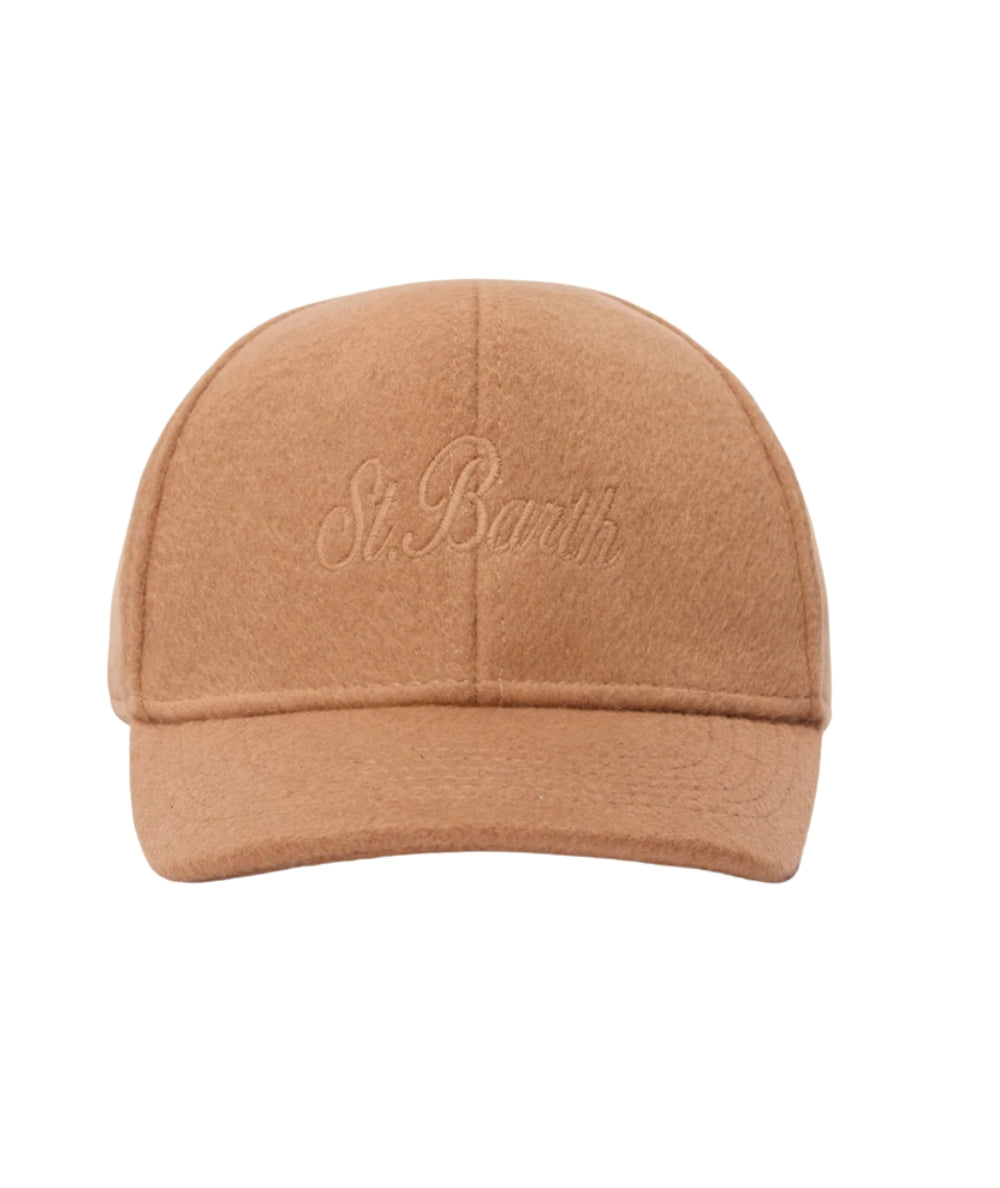 Mc2 Saint Barth Cappello da Baseball  BASEBALL FELT Cammello