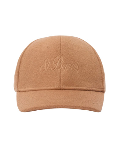 Mc2 Saint Barth Cappello da Baseball  BASEBALL FELT Cammello