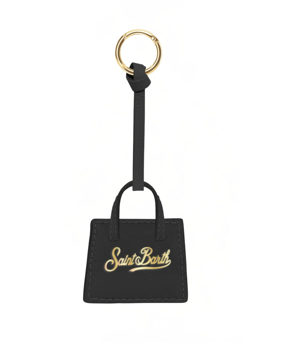 Mc2 Saint Barth Charm in Pelle Borsa Nera BCHARM01 Nero