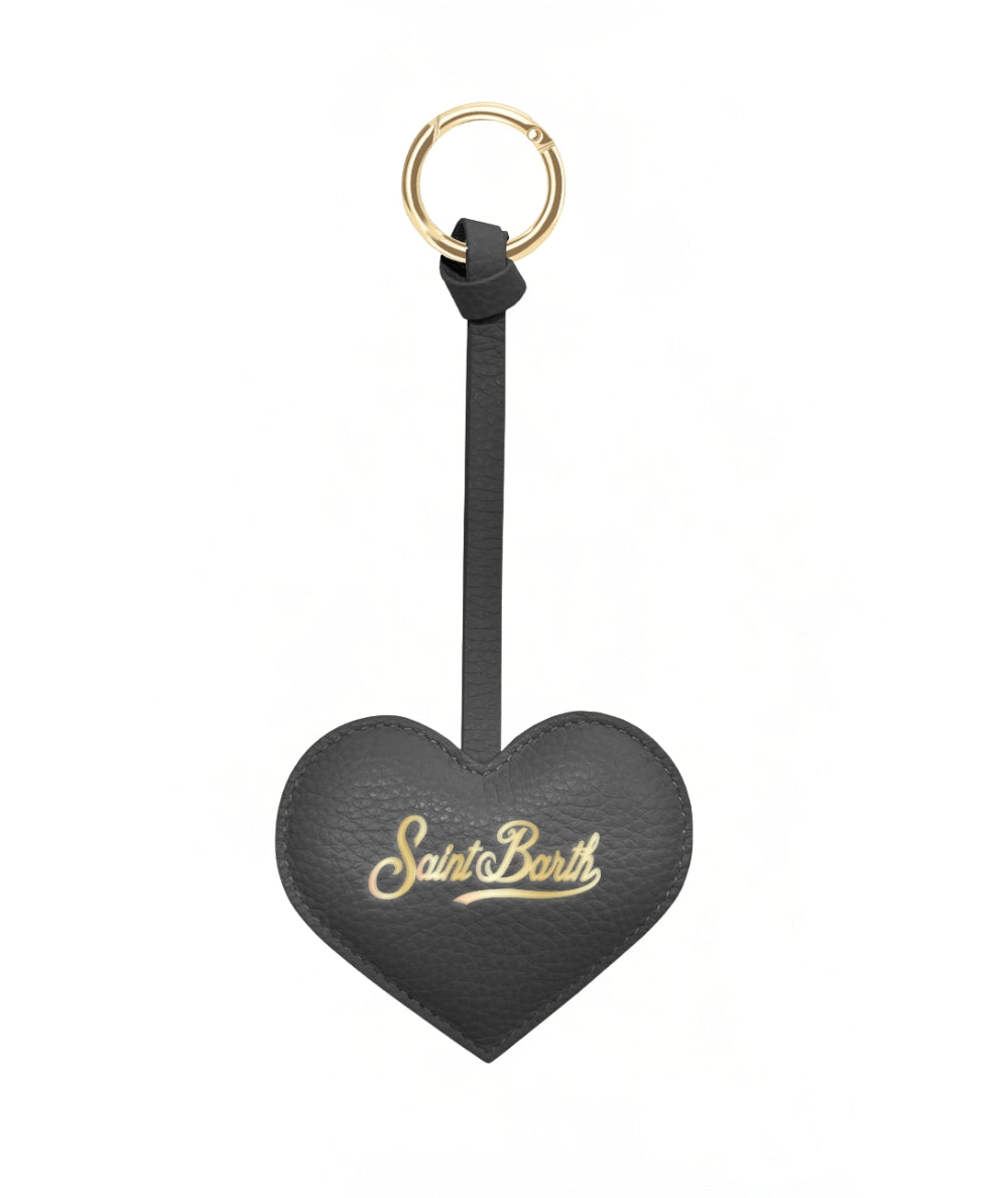 Mc2 Saint Barth Charm in Pelle a Cuore BCHARM01 Nero