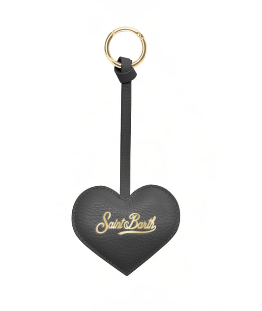 Mc2 Saint Barth Charm in Pelle a Cuore BCHARM01 Nero