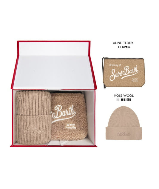 Mc2 Saint Barth Christmas Box CHRISTMAS BOX WOMAN Beige