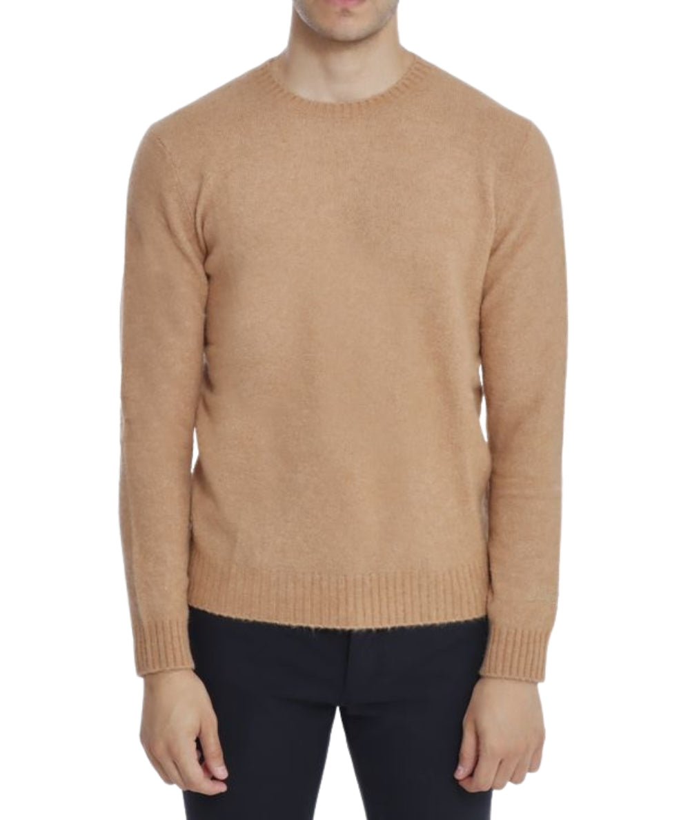 Mc2 Saint Barth Maglione Girocollo REGENT ALPACA Beige