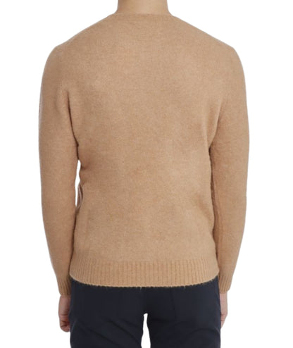 Mc2 Saint Barth Maglione Girocollo REGENT ALPACA Beige