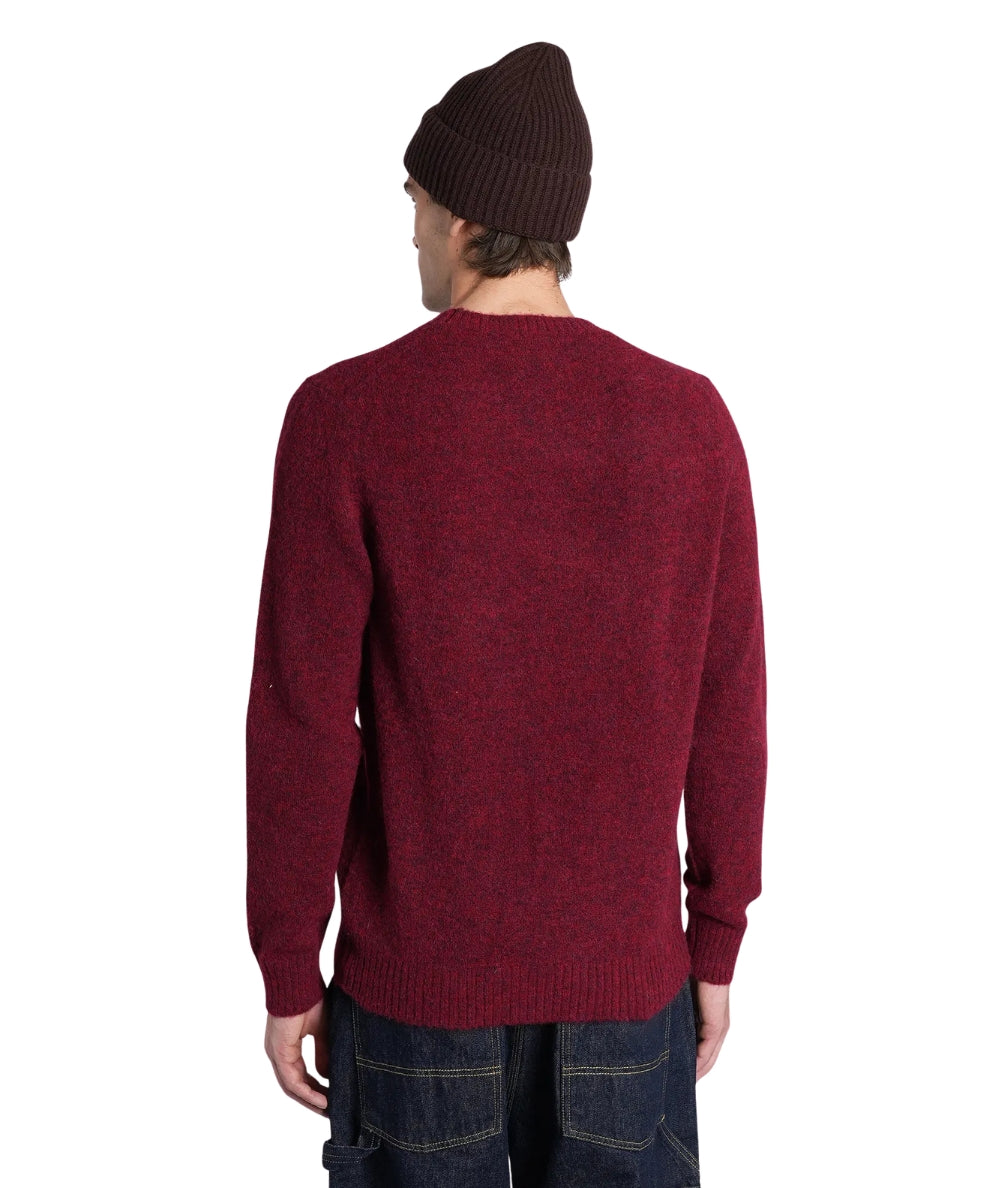 Mc2 Saint Barth Maglione Girocollo REGENT ALPACA REGE006 Bordeaux