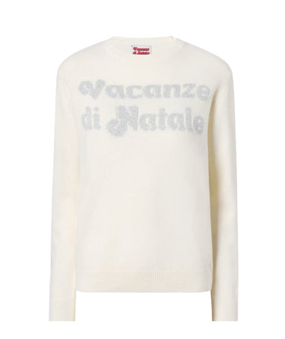 Mc2 Saint Barth Maglione Vacanze di Natale NEW QUEEN Bianco