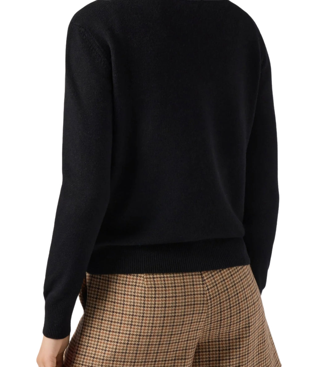 Mc2 Saint Barth Maglione Vacanze di Natale NEW QUEEN Nero