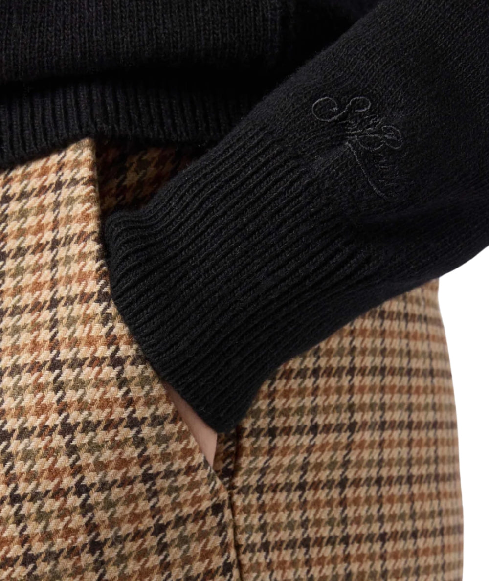 Mc2 Saint Barth Maglione Vacanze di Natale NEW QUEEN Nero