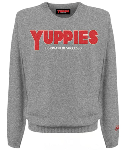 Mc2 Saint Barth Maglione in Lana e Cashmere HERON LIGHT Grigio