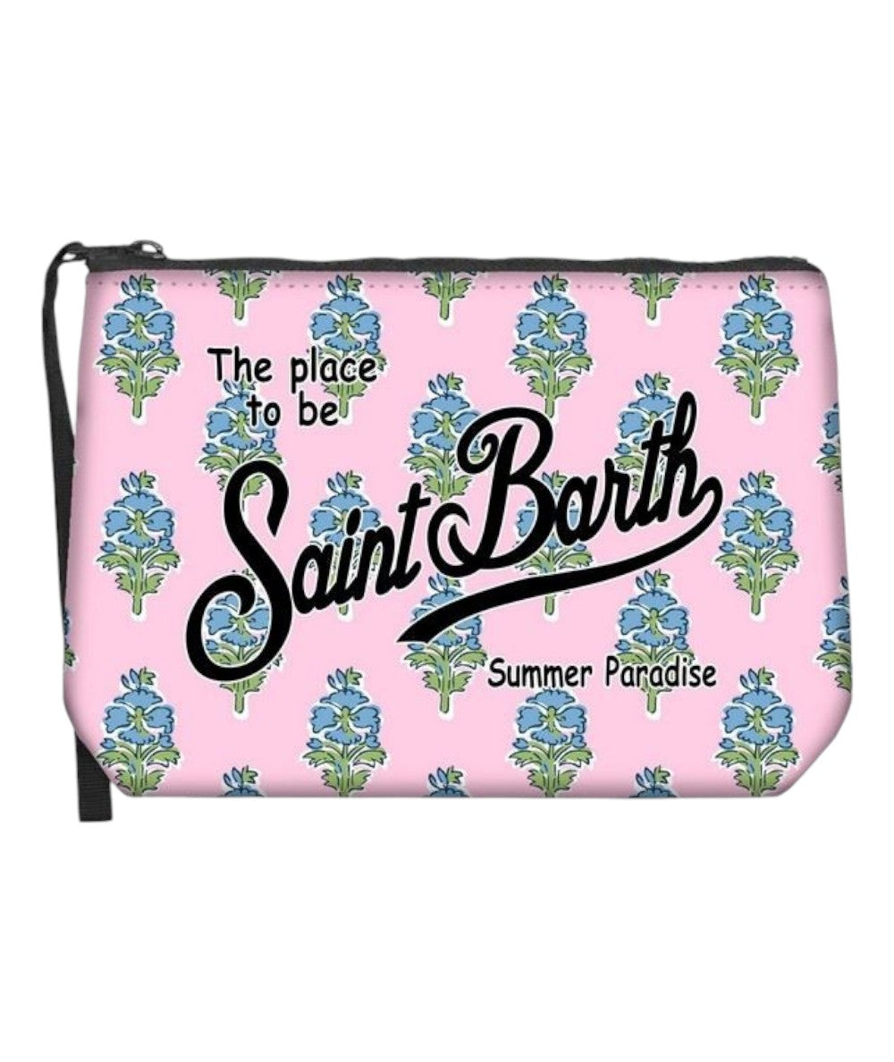 Mc2 Saint Barth Pochette Scuba Aline Buti Cornflower Rosa