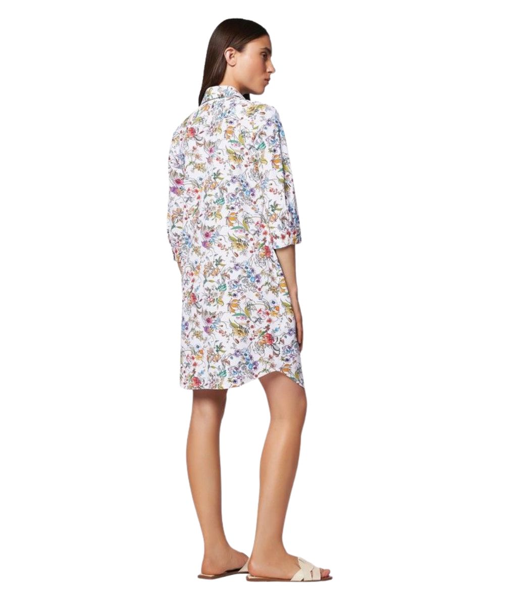Mondrian Venezia by Camicetta Snob Abito in Jersey Tecnico Stretch a Fantasia Floreale