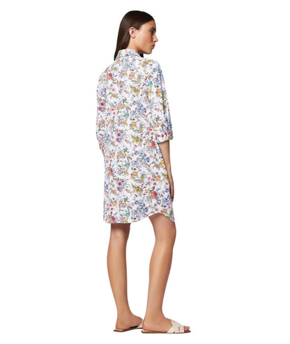 Mondrian Venezia by Camicetta Snob Abito in Jersey Tecnico Stretch a Fantasia Floreale