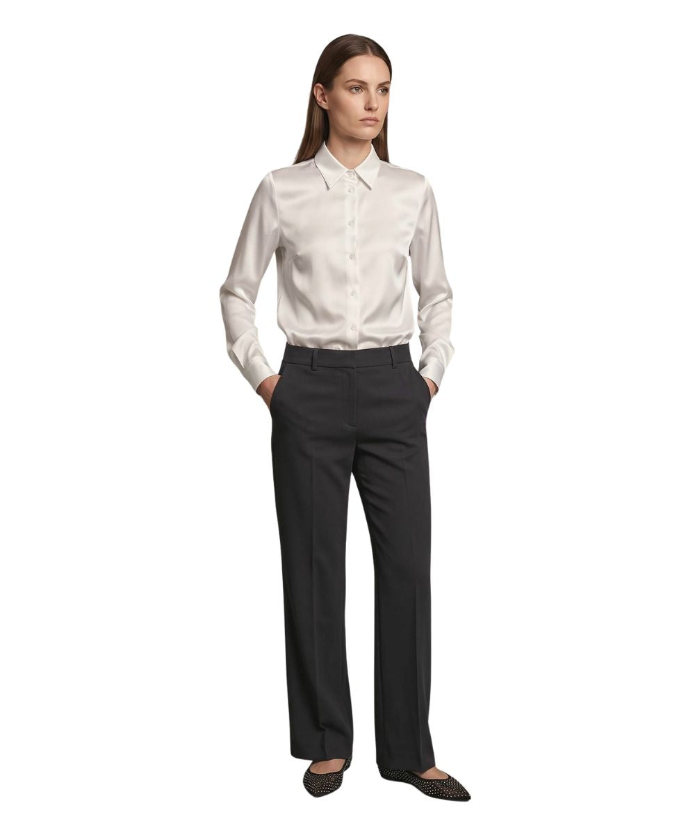 Mondrian Venezia by Camicetta Snob Camicia in Seta Stetch 31509 776 Bianco Avorio