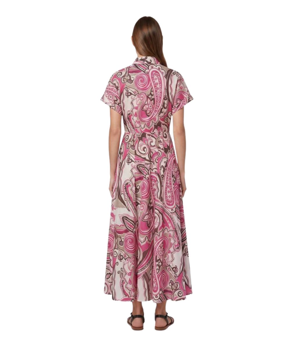 Mondrian Venezia Abito Lungo a Chemisier 41495 617 Rosa