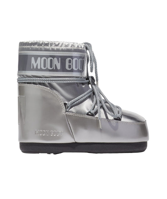 Moon Boot Stivale Icon Low Glance Silver 80D1409350 Argento
