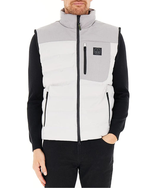 NORTH SAILS Gilet Imbottito Gamma 603376.000 Grigio Perla