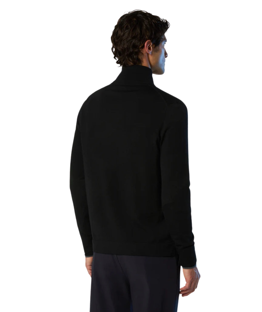 NORTH SAILS Dolcevita con Mezza Zip 699219.000 Nero