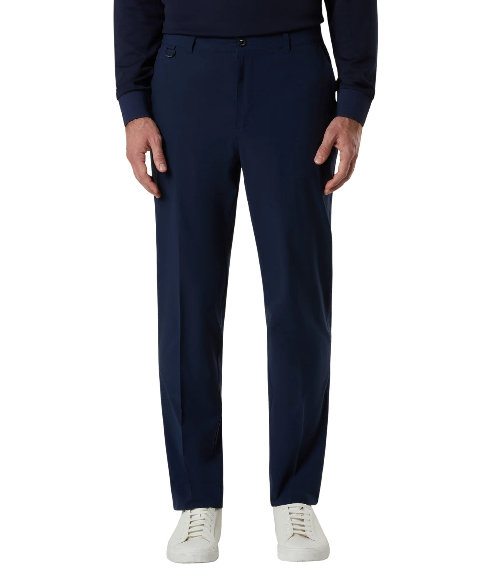 NORTH SAILS Pantalone con Tasche in Solotex Chino Defender 673094_000 Blu Navy