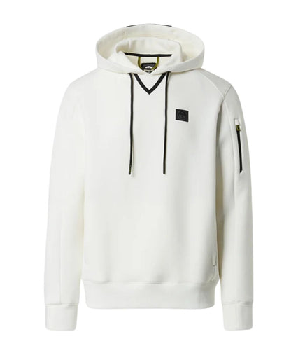 North Sails Felpa con Cappuccio 691099.000 Bianco