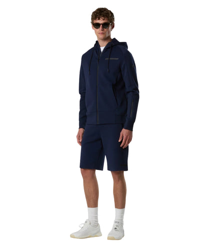 North Sails Bermuda con Tasche in Felpa 673254_000 Blu Navy
