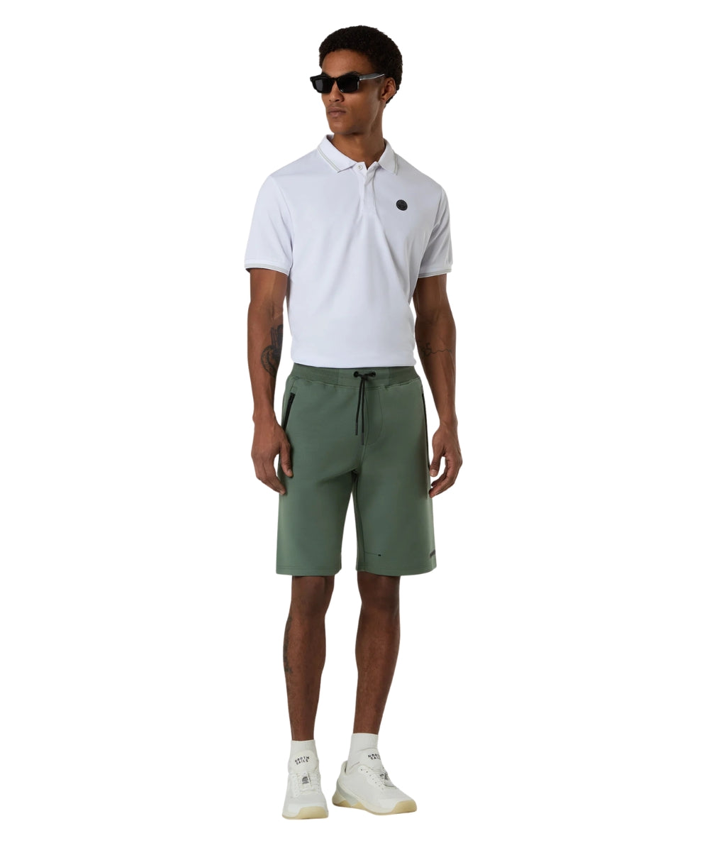 North Sails Bermuda con Tasche in Felpa 673254_000 Verde