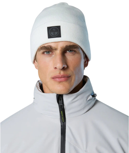 North Sails Berretto con Patch 623350.000 Bianco