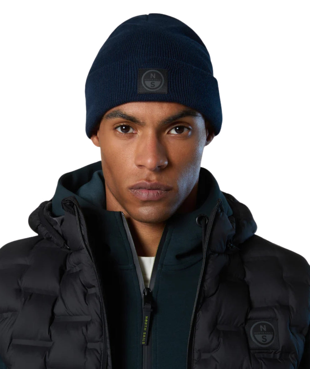 North Sails Berretto con Patch 623350.000 Blu Navy