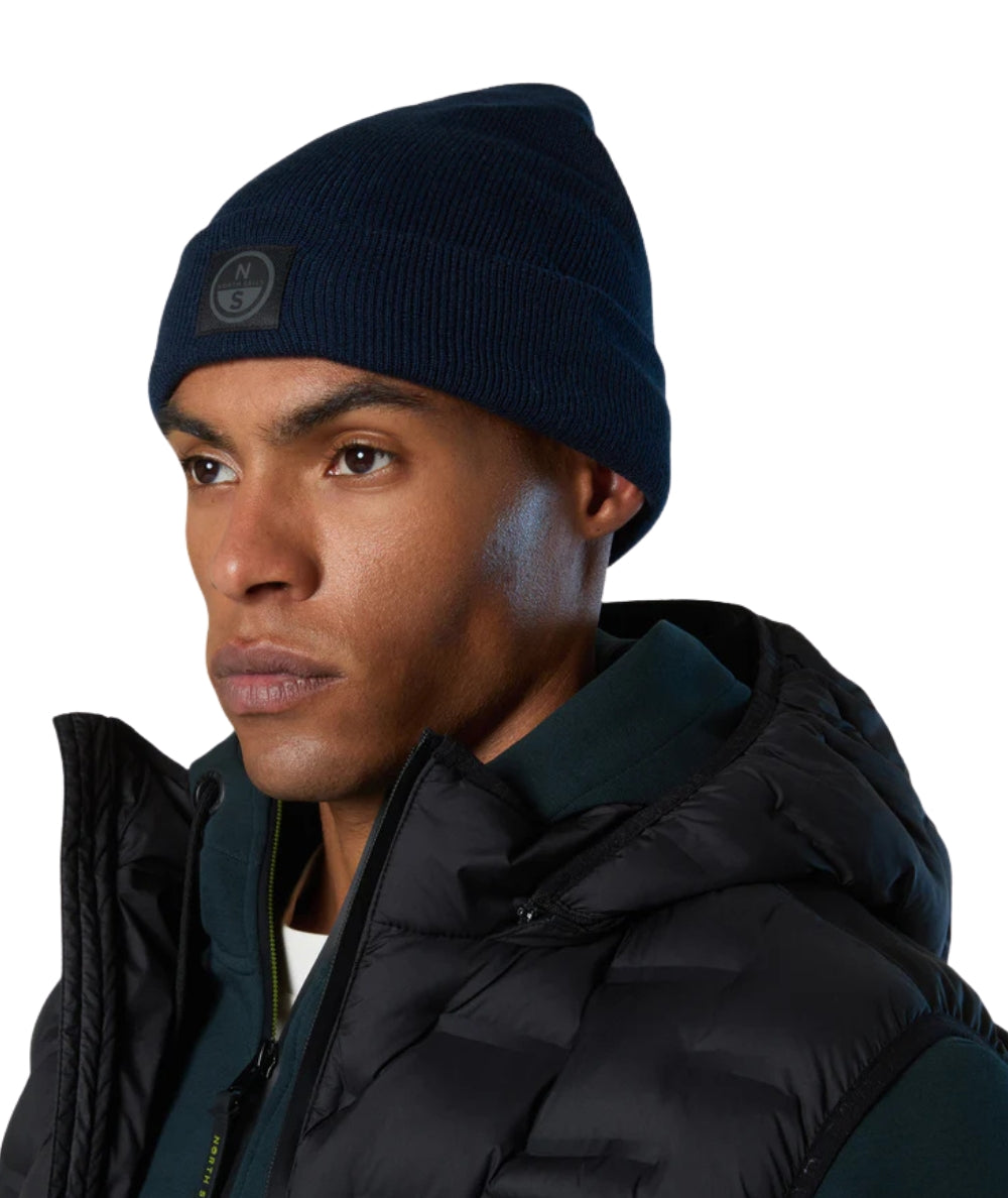 North Sails Berretto con Patch 623350.000 Blu Navy