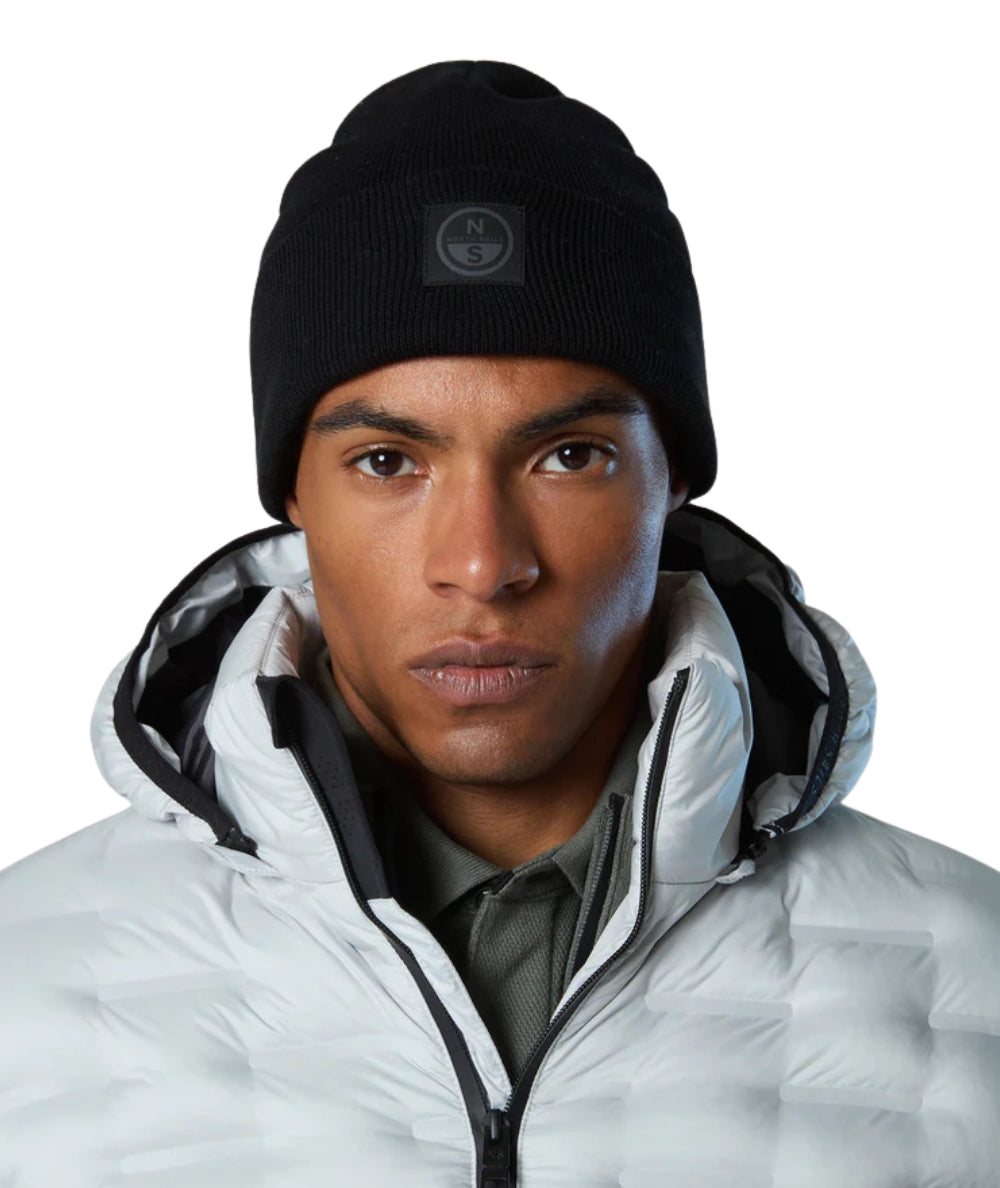 North Sails Berretto con Patch 623350.000 Nero