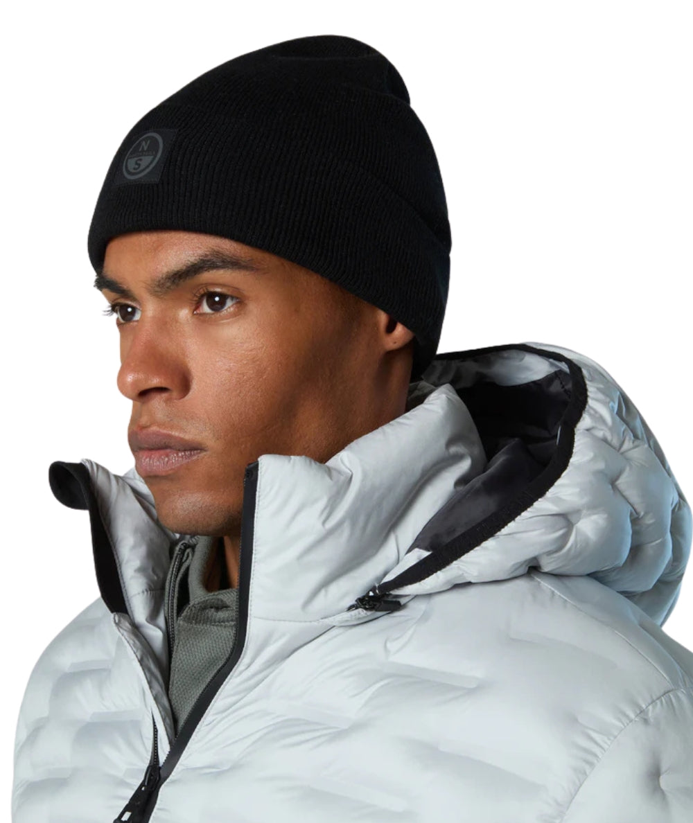 North Sails Berretto con Patch 623350.000 Nero