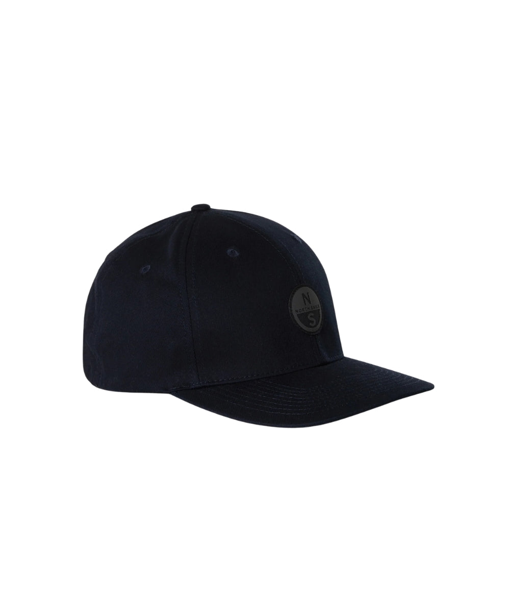 North Sails Cappellino con Logo in Cotone 623411_000 Blu Navy