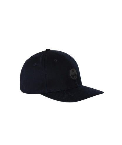 North Sails Cappellino con Logo in Cotone 623411_000 Blu Navy