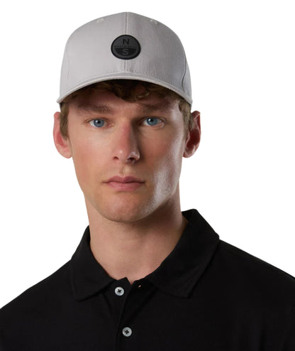 North Sails Cappellino con Logo in Cotone 623411_000 Grigio