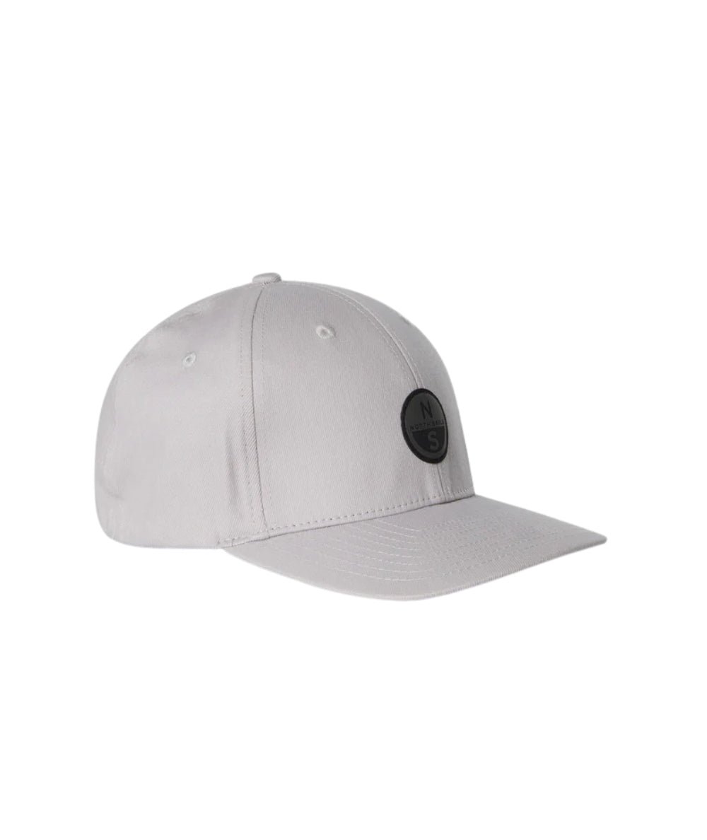 North Sails Cappellino con Logo in Cotone 623411_000 Grigio