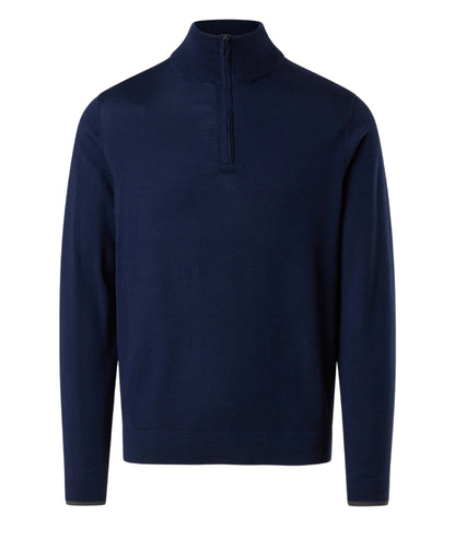 North Sails Dolcevita con Mezza Zip 699219.000 Blu Navy