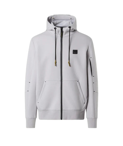 North Sails Felpa con Cappuccio e Zip 691097.000 Grigio